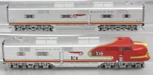 HO E6 A/B Set (Powered + Dummy) ATSF Santa Fe DCC Ready NIB NOS # 23541 - Picture 1 of 9