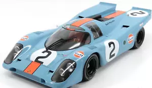 1/12 Scale Porsche 917 1970 Daytona Winner #2 GULF Diecast Car by Minichamps - Picture 1 of 6