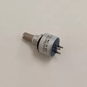 10K M-SERIES VINTAGE LINEAR SEALED PLESSEY POTENTIOMETER x1PC - Picture 1 of 1