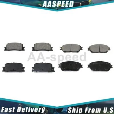 Pastillas de freno delanteras y traseras de cerámica para Lexus ES330 2006 2005 2004 DuraGo Foto 1 de 3