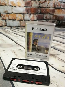 F. R. DAVID Words MC Kassette BAIERLE SPECIAL Rarität - Bild 1 von 2