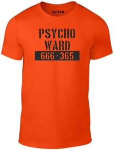 Psycho Ward T-Shirt - Funny t shirt fancy dress horror Halloween mental health