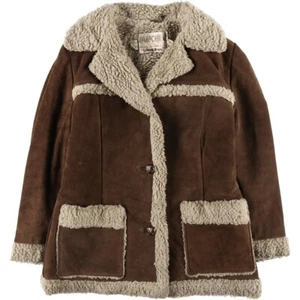 Vintage 1970'S Schott Rancher lunch coat fleece coat size M women's - Picture 1 of 10