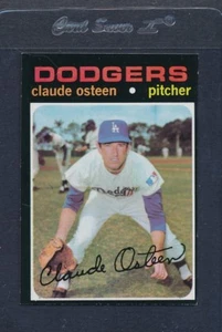 1971 Topps #010 Claude Osteen Dodgers EX *1996 - Picture 1 of 1