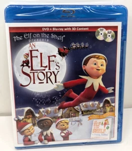 The Elf On The Shelf Presents An Elfs Story Blu-Ray 3D / DVD (New, Sealed) - Foto 1 di 10