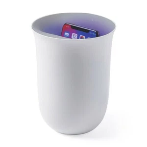 LEXON Oblio UV-C Sanitising Qi Charging Station | White - Picture 1 of 5