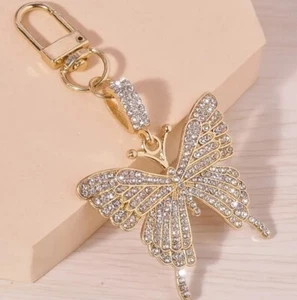 Swarovski Crystal Butterfly Purse Charms LOW PRICE - Picture 1 of 4
