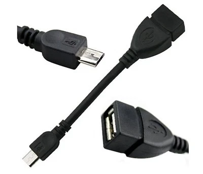 Micro USB Host to USB Cable OTG Adapter for Samsung Galaxy Google Nexus HTC Sony - Image 1 of 3