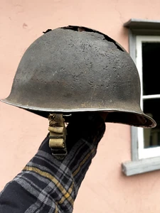 WW2 517TH PRCT HELMET EXTREMELY RARE - OPERATION DRAGOON - PARATROOPER AIRBORNE - Picture 1 of 23