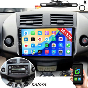 For Toyota RAV4 2007-2011 Android 13 Car GPS Radio Stereo BT Touch Screen Camera