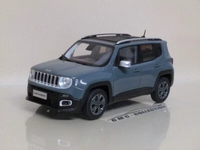 JEEP RENEGADE LiMiTED SUV 2017 GRiGiO GREY GAC FCA 1/18 (NO KYOSHO AUTOART) - Immagine 1 di 4