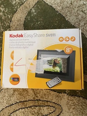 Kodak EasyShare SV811 8" Digital Picture Frame not used - Image 1 of 3