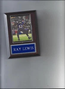 RAY LEWIS PLAQUE BALTIMORE RAVENS FOOTBALL NFL - Picture 1 of 1