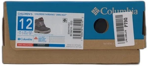 Columbia Youth Unisex Fairbanks Omni-heat, Graphite/pink Ice, 12 - Picture 1 of 5