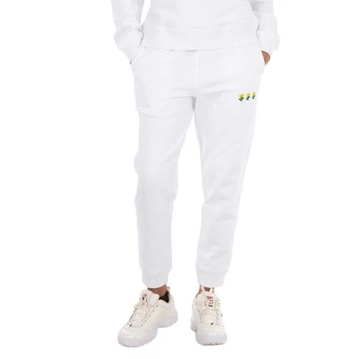 Pantalones de chándal Burberry Larkan bordados de algodón floral Foto 1 de 4