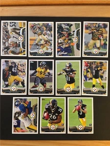 Juego de 11 cartas del equipo Topps Pittsburgh Steelers 2013 Le'Veon Bell RC - Imagen 1 de 1