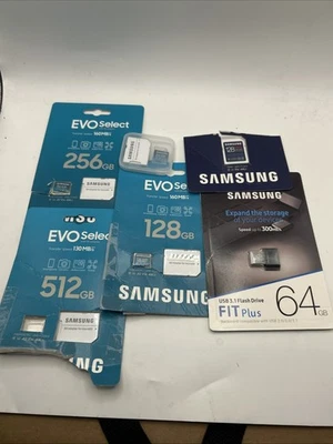 Lote de 6 unidades - Equipo de memoria Samsung - Sin probar - Ver fotos Foto 1 de 4