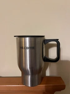 MR. COFFEE Travel Edelstahl Kaffeebecher Kunststoffdeckel LN - Bild 1 von 1