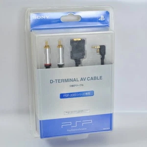 CABLE AV D-TERMINAL PSP-2000 En Caja Sin Usar PSP-S170 Playstation Oficial 01 - Imagen 1 de 9