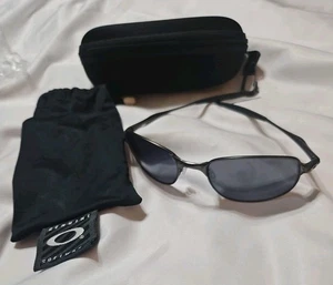 Oakley Big Square Wire Pewter Sonnenbrille mit grauen Gläsern 30-657 - Bild 1 von 9
