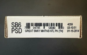 2014 U.S. Mint 3-rolls PDS Great Smoky MNT America the Beautiful Quarters SB6 - Picture 1 of 3