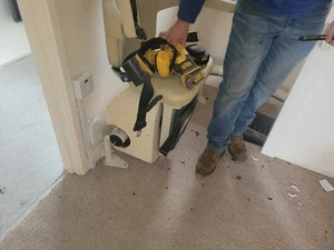 Curved Stairlift Removal Service South Wales - Picture 1 of 11