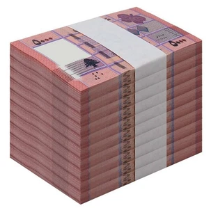 Lebanon 5000 Livres, 2021, P-91c, UNC X 1000 PCS Brick - Picture 1 of 2