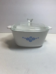Seltene Vintage amerikanische Öl Corning Ware Schale mit Deckel P 1 3/4 -B, 1 3/4 Quart - Bild 1 von 6