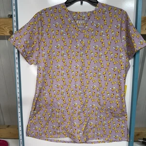 Large Revel Scrub Shirt Hatchling Design Lila - Bild 1 von 5