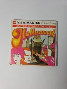 1977 View-Master Hollywood California 3 Reels + Booklet US Travel H 64 - Picture 1 of 8