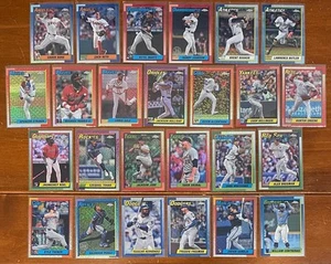 2025 Topps Series 2 1990 Topps Chrome Silver Pack 100 Card Complete Set - Sasaki - Picture 1 of 4