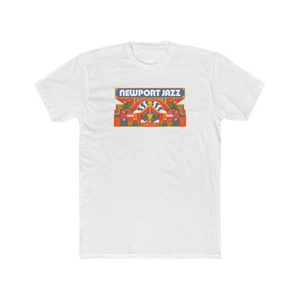 Camiseta Newport Jazz Festival Rhode Island Cotton Crew conciertos de música  - Imagen 1 de 25