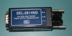 Schweitzer Engineering Laboratories SEL-2814M0 EIA-232 Fiber Optic Transceiver - Picture 1 of 1