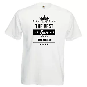 The best son in the world t-shirt child tshirt gifts for children present Son - Picture 1 of 1