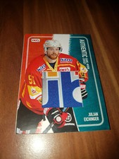 DEL2 18-19 2018-2019 Game Worn Jersey Card Julian Eichinger ESV Kaufbeuren 09/50