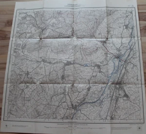 Topogr. Karte RIEDLINGEN (Württ.) LANGENENSLINGEN (Preuß) (1:25000/ 1911) - Bild 1 von 1