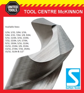 SUTTON XP BULLET A/F JOBBER DRILL BIT FOR WOOD, METAL & PLASTIC - ALL SIZES - Picture 1 of 2