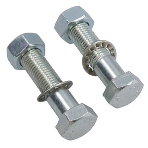 Barra de remolque de alta resistencia M16 (16 mm) x 65 mm pernos de fijación de bolas arandelas + tuercas - Imagen 1 de 46