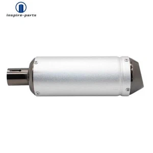 28mm Exhaust Pipe Muffler for SSR Dirt Bike ATV Quad 110cc 125cc CRF50 - Picture 1 of 8