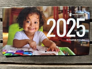2025 Mini Wall Calendar - Save The Children -Be Inspired Every Day. 16 mo. - Picture 1 of 5