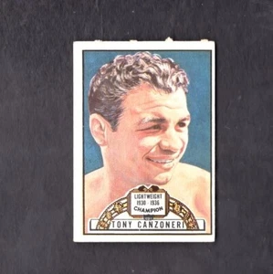 1951 Topps RINGSIDE BOXER # 63 Tony Canzoneri VG/EX Boxing SHIPPING IS FREE - Picture 1 of 2