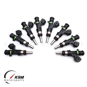 8 x Fuel Injectors fit Bosch 0280158123 650cc 62lb Long Nozzle EV14ST E85 - Picture 1 of 18