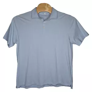 Peter Millar Herren Polo Größe XL blau weiß gestreift Kurzarm Golfshirt - Bild 1 von 16