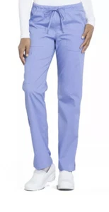 Cherokee Workwear Medium Mid Rise Modern Classic Fit Straight Leg Pant WW160 - Picture 1 of 4