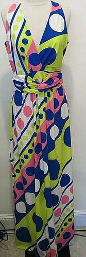 Moschino Boutique AEFFE Designer Dress Sleeveless Cocktail Party US 8 42 NWT!