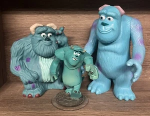 Monsters Inc Sully Figure Lot McDonald’s Toy Water Toy Disney Infinity Pixar - Picture 1 of 13