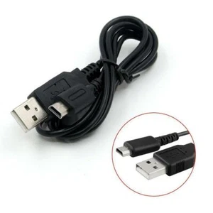 DS Lite Ladekabel schwarzes USB Stromkabel für Fast ღ V7D3 D5H8 WCK - Bild 1 von 10