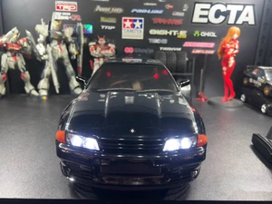 Nissan Skyline GTR R32 1:10 RC Car with Working Headlights – Ready to Run - Picture 1 of 10