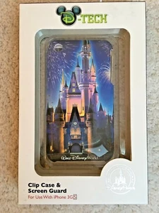 NEW Walt Disney World Cinderella Castle iPhone 3G Case Cell Phone NIB So pretty - Picture 1 of 5