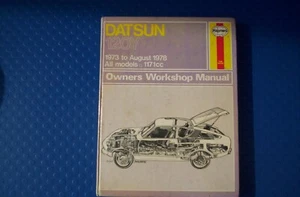 Datsun 120Y Haynes Workshop Manual 1973-1978 Hardback - Picture 1 of 2